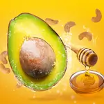 Avocado And Nuts And Honey